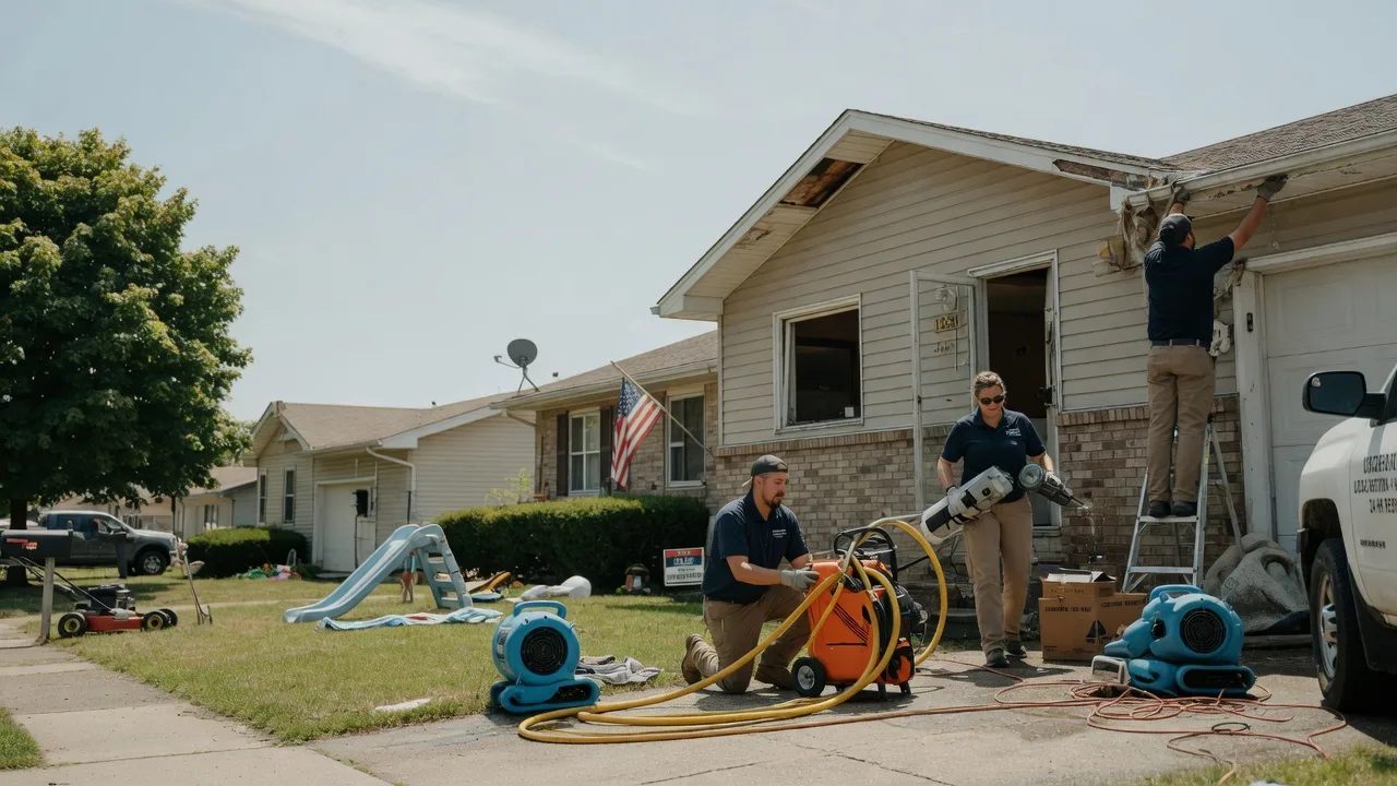 Water Damage Restoration in Mccune, KS near me